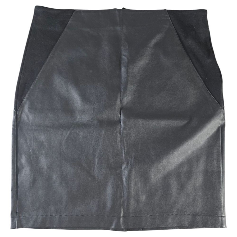Halo Black Mini Pencil Skirt for Night Out